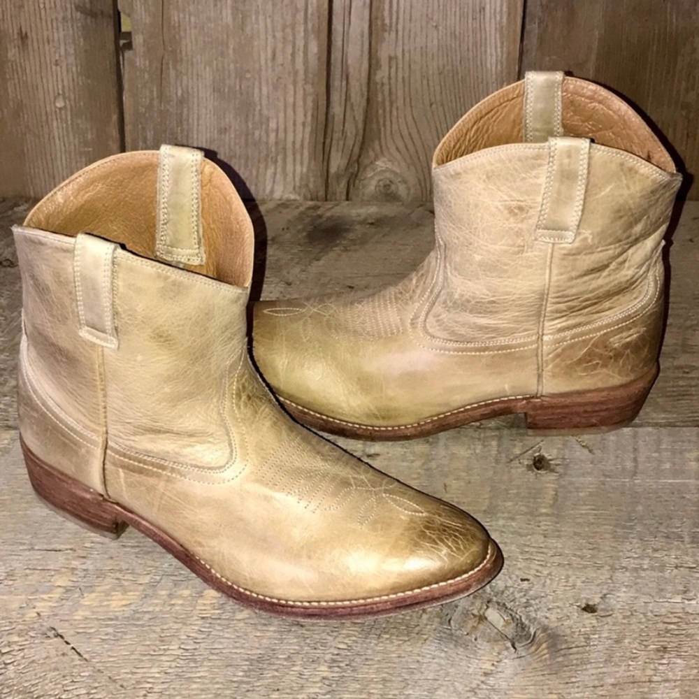 Miz Mooz Carlito Western Style Boho Ankle Boot